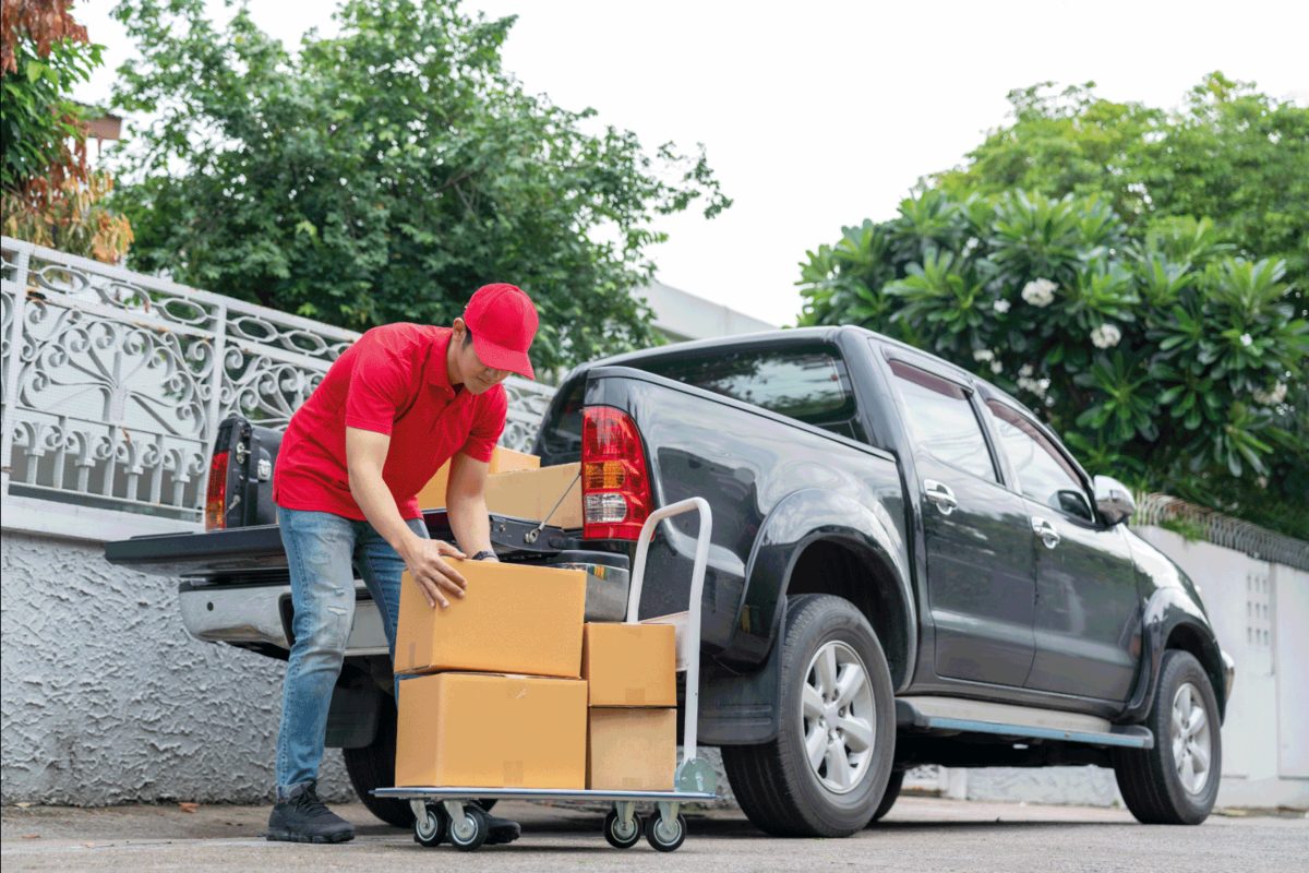 Entregas locales con camioneta / Local deliveries with pickup